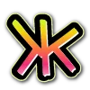 Стикер 8 bright alphabet 7