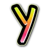 Стикер 59 bright alphabet 7