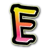 Стикер 39 bright alphabet 7