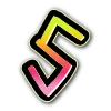 Стикер 53 bright alphabet 7