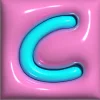 🔠 Эмодзи «3D алфавит» для Telegram