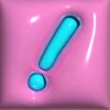 🔠 Эмодзи «3D алфавит» для Telegram