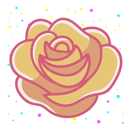 🌹 Стикер «Яркий» для Telegram
