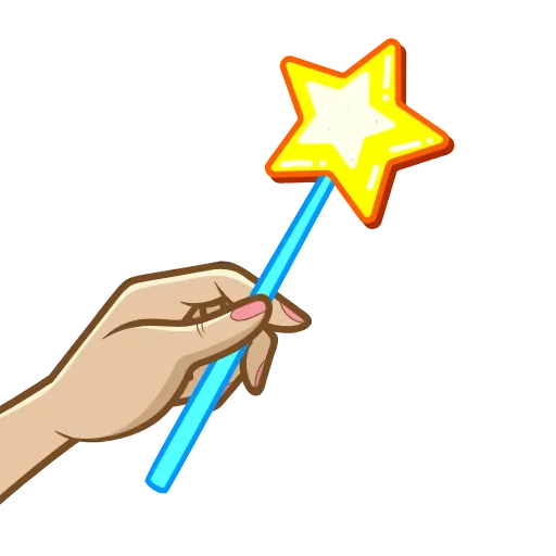 🪄 Стикер «Яркий» для Telegram
