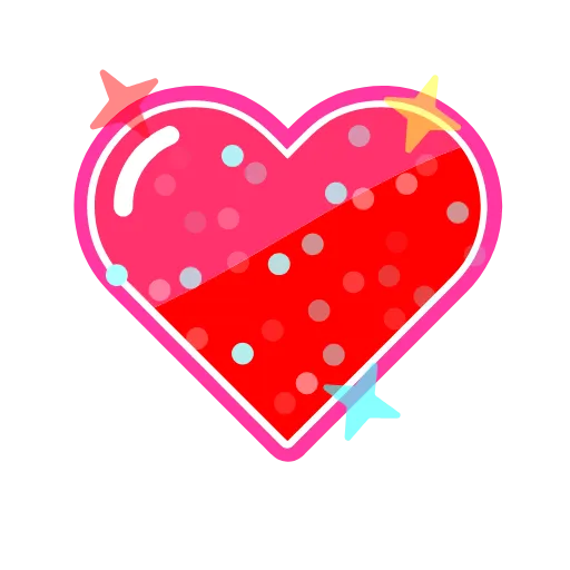 🫶 Стикер «Яркий» для Telegram