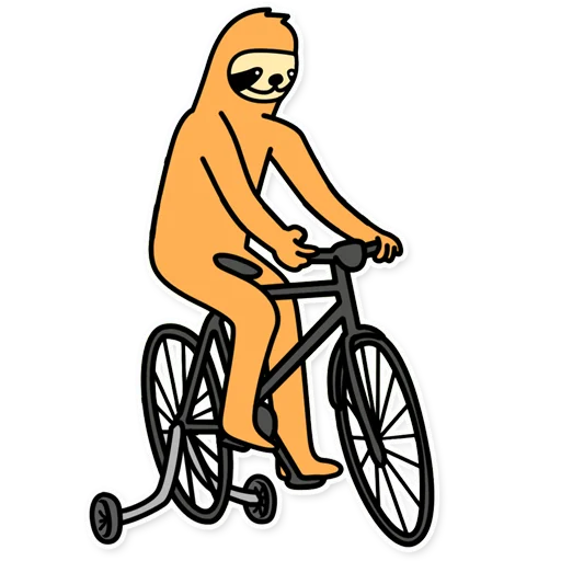 🚵‍♀️ Стикер «Brilevsky» для Telegram