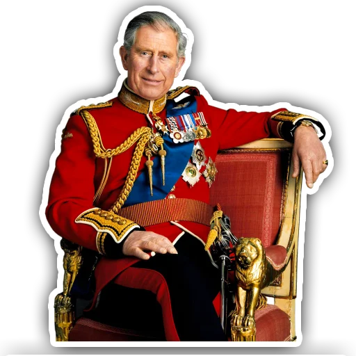 🪑 Стикер «london royals» для Telegram