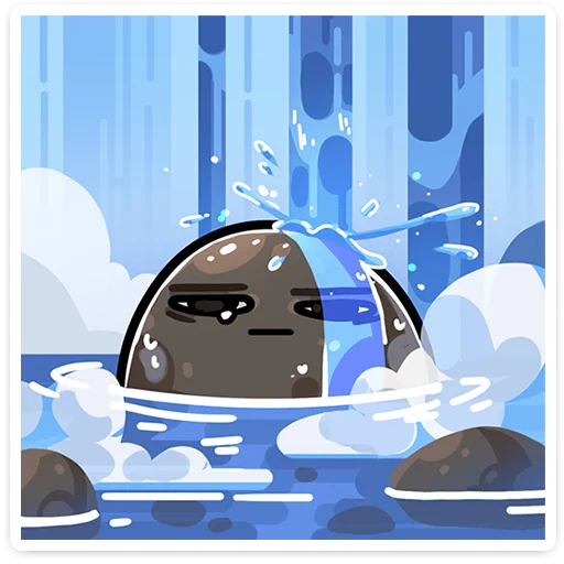 😐 Стикер «Брок» для Telegram