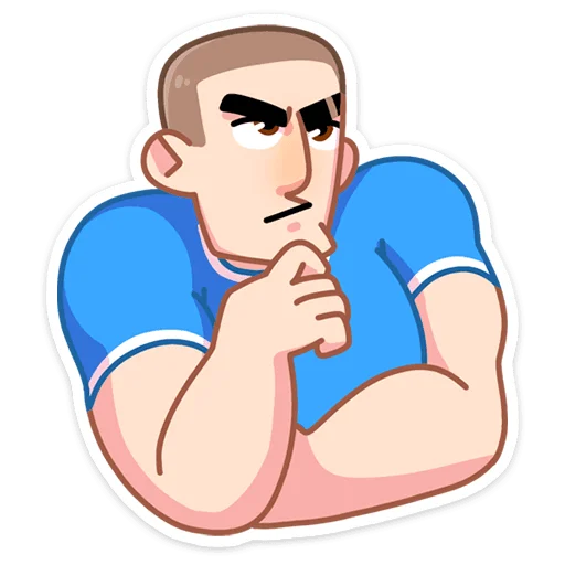 🤔 Стикер «Пацаны» для Telegram