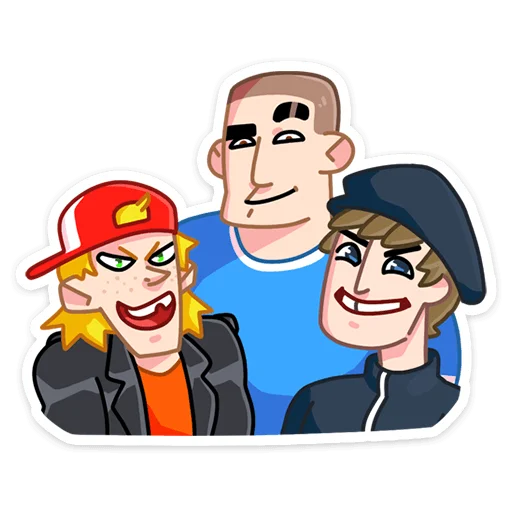 ☺️ Стикер «Пацаны» для Telegram