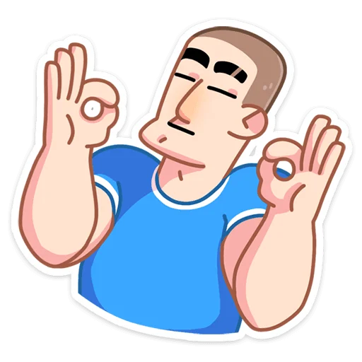 👌 Стикер «Пацаны» для Telegram