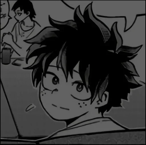 🌿 Стикер «Midoriya» для Telegram