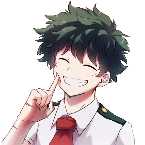🌿 Стикер «Midoriya» для Telegram