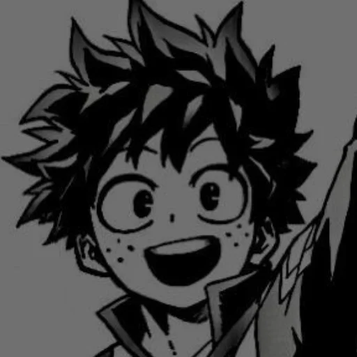🌿 Стикер «Midoriya» для Telegram