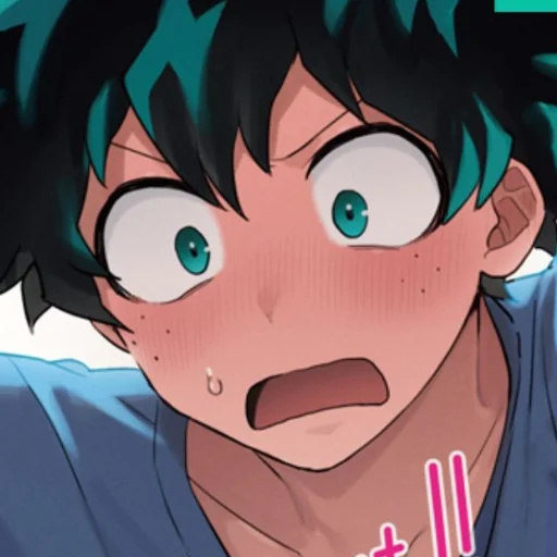🌿 Стикер «Midoriya» для Telegram