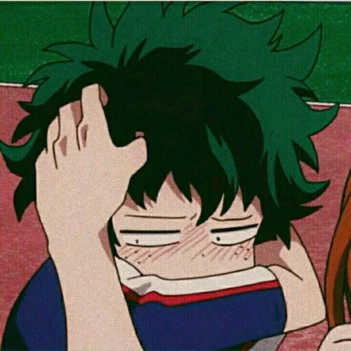 🌿 Стикер «Midoriya» для Telegram