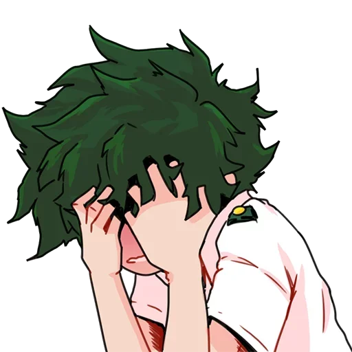 🌿 Стикер «Midoriya» для Telegram