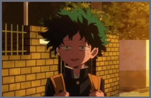 🌿 Стикер «Midoriya» для Telegram