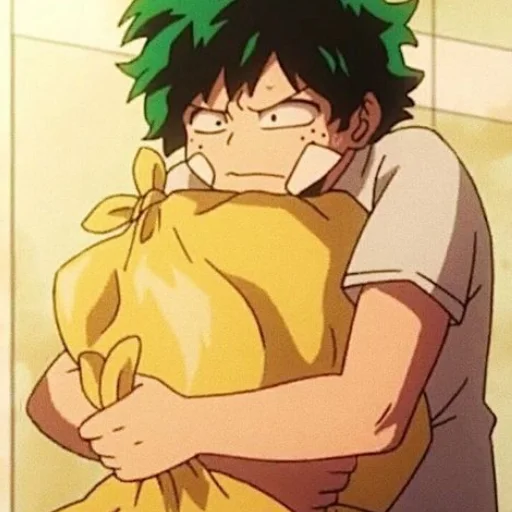 🌿 Стикер «Midoriya» для Telegram