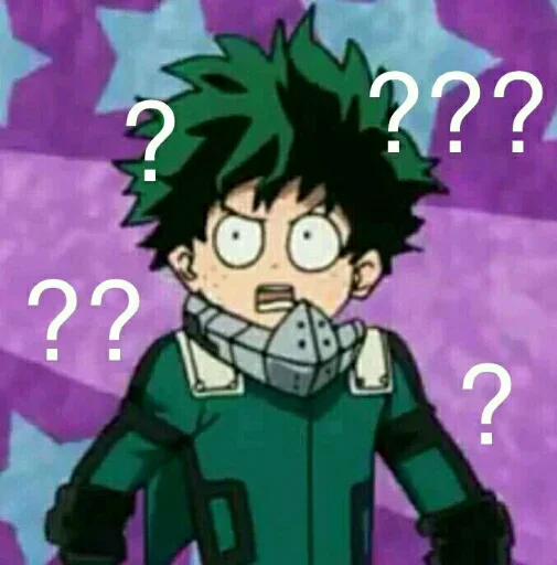 🌿 Стикер «Midoriya» для Telegram