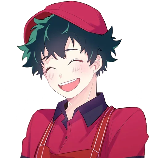 🌿 Стикер «Midoriya» для Telegram