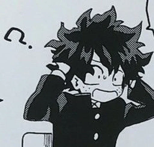 🌿 Стикер «Midoriya» для Telegram