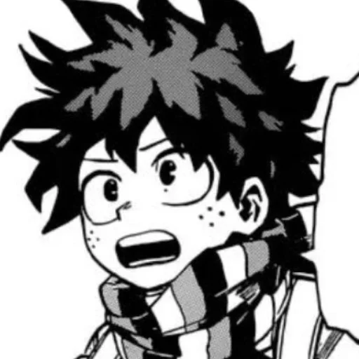 🌿 Стикер «Midoriya» для Telegram
