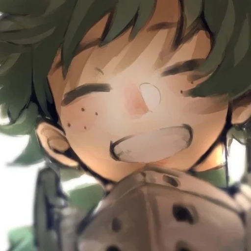 🌿 Стикер «Midoriya» для Telegram