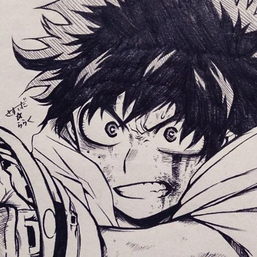 🌿 Стикер «Midoriya» для Telegram