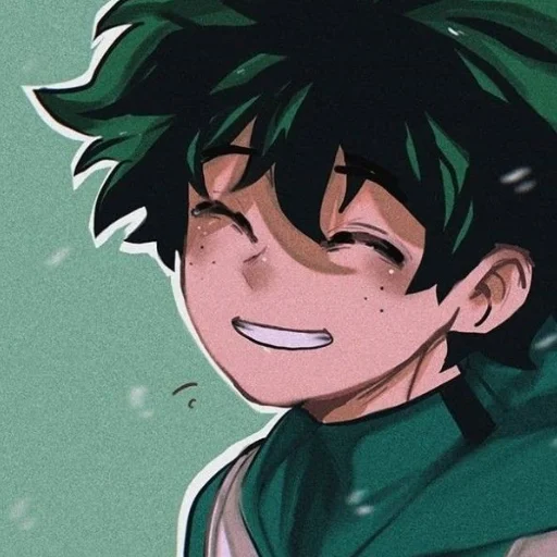 🌿 Стикер «Midoriya» для Telegram