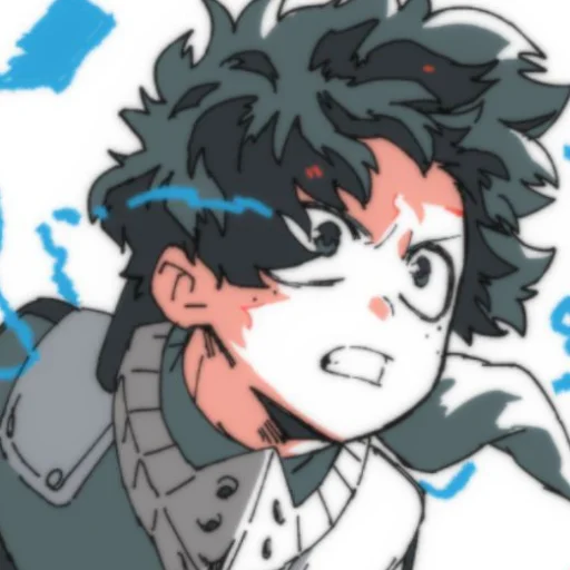 🌿 Стикер «Midoriya» для Telegram