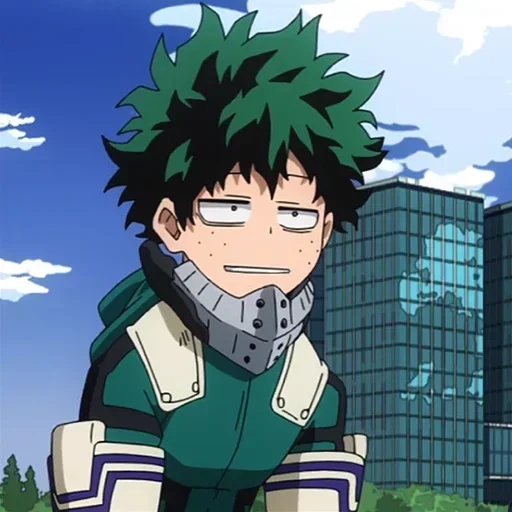 🌿 Стикер «Midoriya» для Telegram
