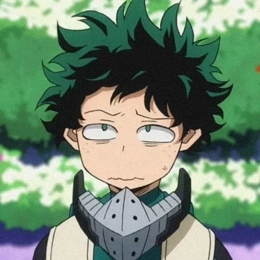 🌿 Стикер «Midoriya» для Telegram