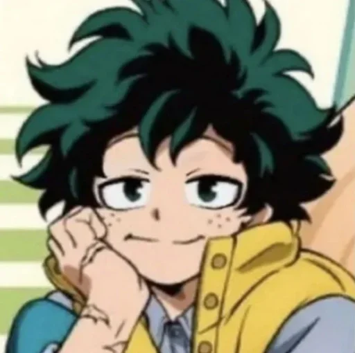 🌿 Стикер «Midoriya» для Telegram