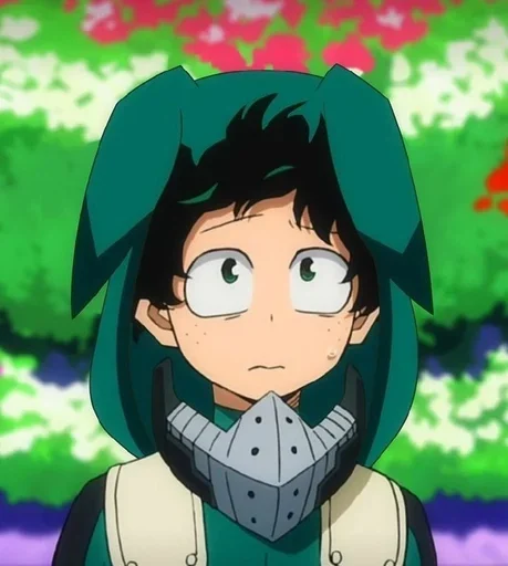 🌿 Стикер «Midoriya» для Telegram