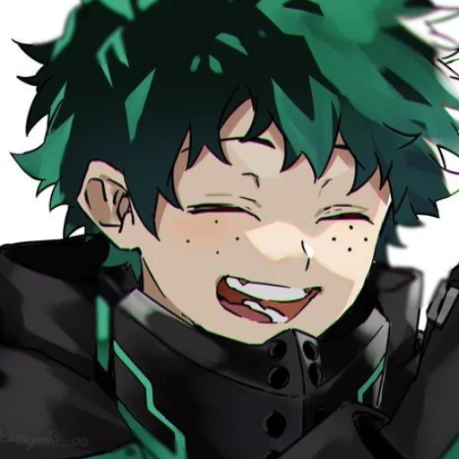 🌿 Стикер «Midoriya» для Telegram