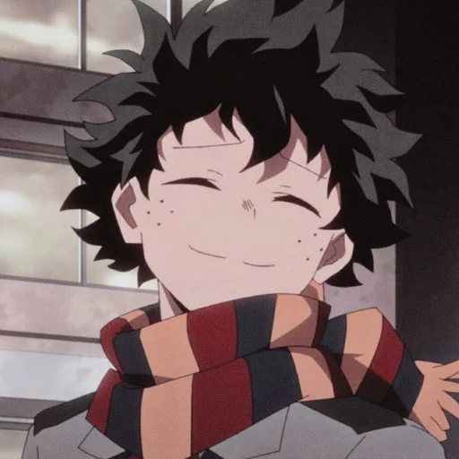 🌿 Стикер «Midoriya» для Telegram