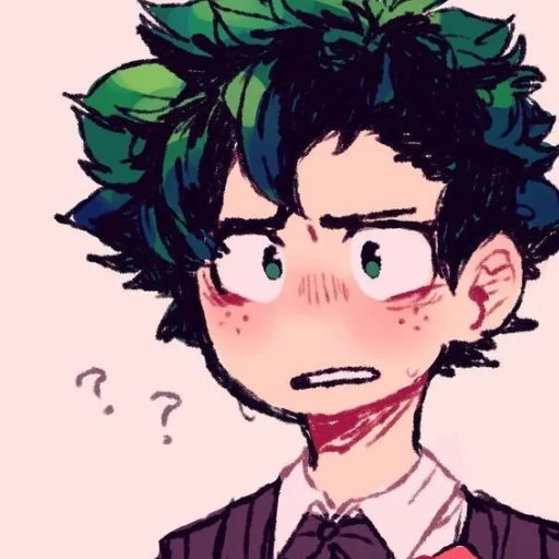 🌿 Стикер «Midoriya» для Telegram