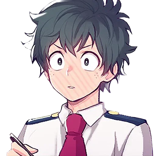 🌿 Стикер «Midoriya» для Telegram
