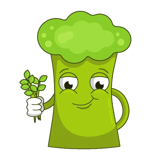 🙂 Стикер «Broccoli Brock» для Telegram