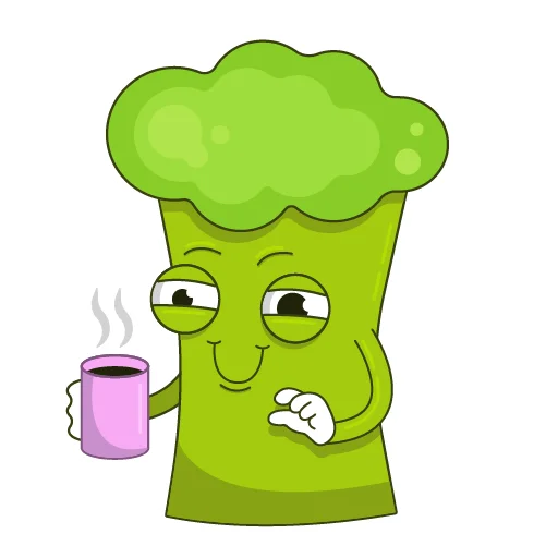 🤪 Стикер «Broccoli Brock» для Telegram