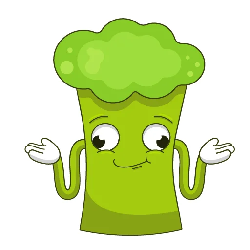 🤪 Стикер «Broccoli Brock» для Telegram