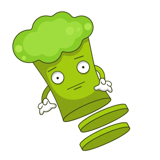 😥 Стикер «Broccoli Brock» для Telegram