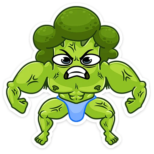 💪 Стикер «Броук» для Telegram