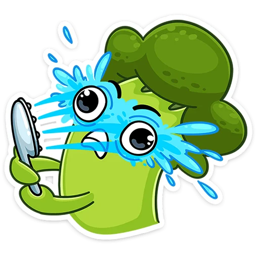 🚿 Стикер «Броук» для Telegram