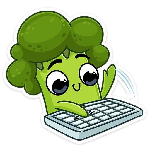☺️ Стикер «Броук» для Telegram