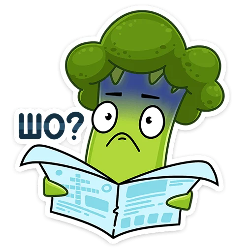 ❓ Стикер «Броук» для Telegram