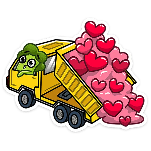 ❤️ Стикер «Броук» для Telegram