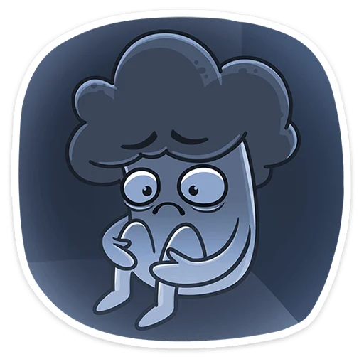 😫 Стикер «Броук» для Telegram