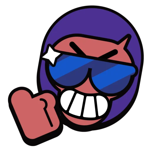 👍 Стикер «Brock Pins» для Telegram